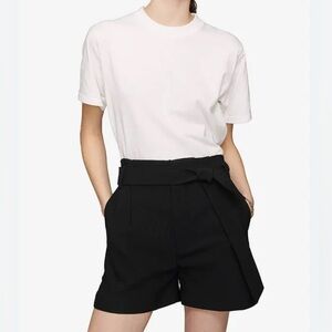 Anine Bing Kinsley Paperbag Waist Shorts